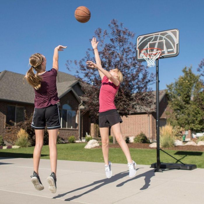 Canasta baloncesto polietileno lifetime portátil con tablero de ajustable altura 229-305 cm 3 Canasta baloncesto polietileno lifetime portátil con tablero de ajustable altura 229-305 cm 3