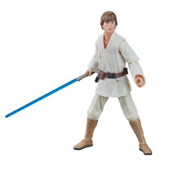 Hasbro G1551 Figura de Acción articulada Luke Skywalker Star Wars: Una Nueva Esperanza 15 cm con sable de luz y macrobinoculares 2 Hasbro G1551 Figura de Acción articulada Luke Skywalker Star Wars: Una Nueva Esperanza 15 cm con sable de luz y macrobinoculares 2