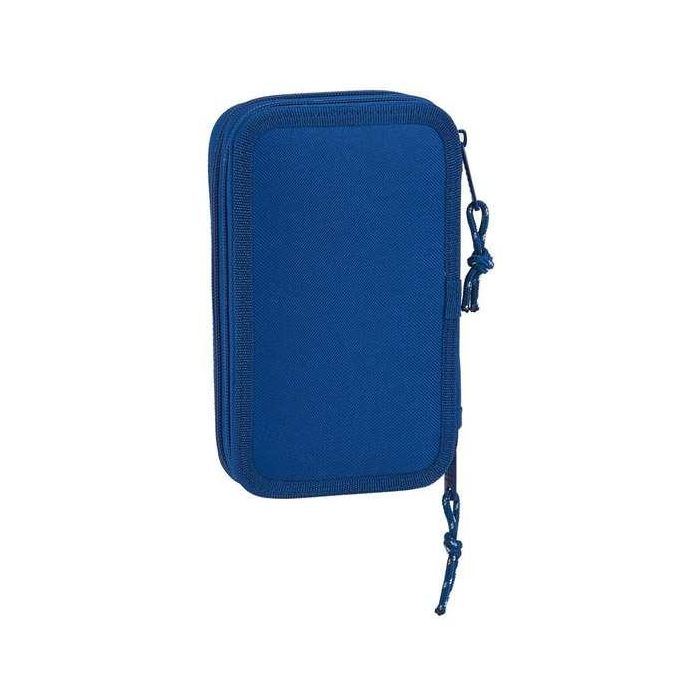 Safta Plumier Doble Pequeño Blackfit8 28 Piezas Azul Oscuro 600D Polyester 1