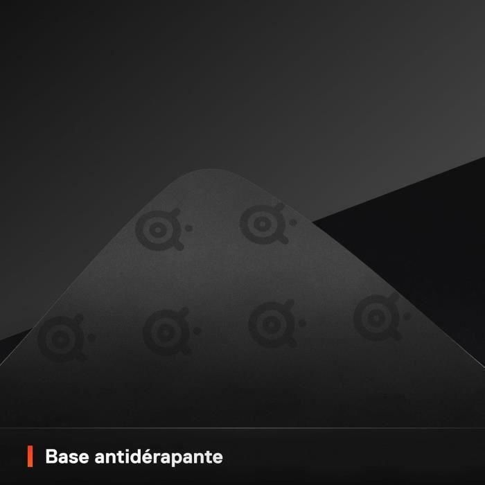 Alfombrilla de ratón para juegos - STEELSERIES - QCK XXL - Con superficie microtejida - 900 x 400 mm x 2 mm - Negra 4 Alfombrilla de ratón para juegos - STEELSERIES - QCK XXL - Con superficie microtejida - 900 x 400 mm x 2 mm - Negra 4