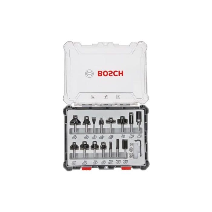 Bosch Frser-Set Mixed 15tlg. 1