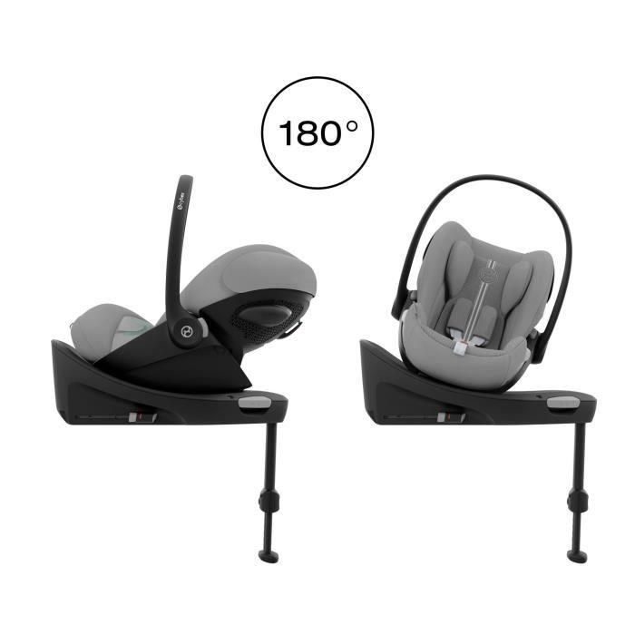 Silla de coche para bebé Cloud G i-Size Plus - Gris piedra - CYBEX 4