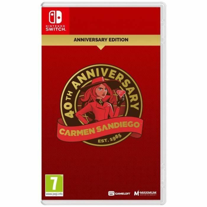 Just For Games JUS1736787709637 Carmen Sandiego Edición 40 Aniversario - Juego para Nintendo Switch Just For Games JUS1736787709637 Carmen Sandiego Edición 40 Aniversario - Juego para Nintendo Switch