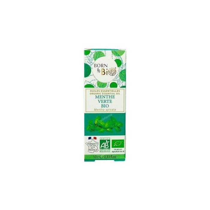 Born to Bio Menta Verde Aceite Esencial Orgánico 10 ml Bio