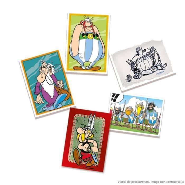 Blíster 7 bolsillos - PANINI - Astérix (65 aniversario) - 35 pegatinas y 1 tarjeta limitada 1