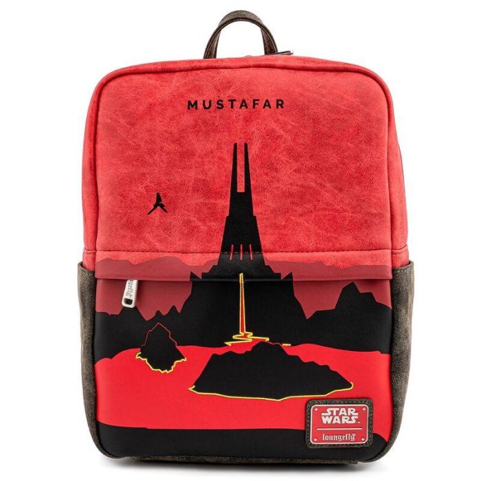 Loungefly Mochila Star Wars Mustafar 30cm - 23.7x30.6x12.5cm