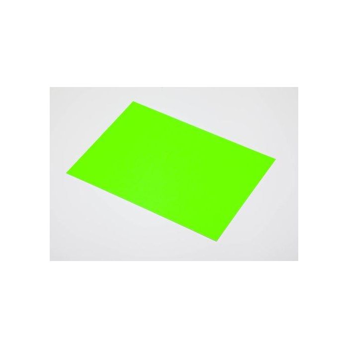 Sadipal Cartulina Fluorescente Verde 50x65 cm 230g para Dibujo, Cartelería y Manualidades, Paquete de 10 Hojas
