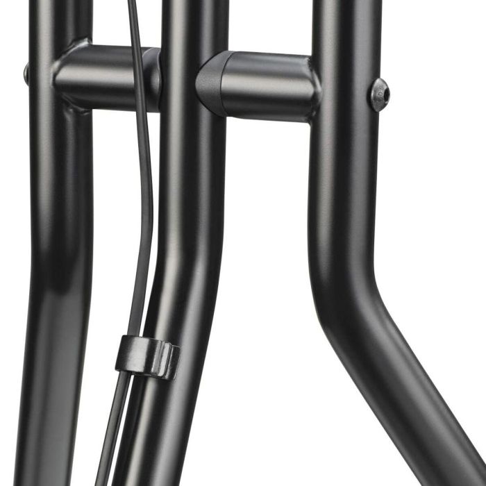 Hama Soporte de Suelo para TV Ajustable en Altura, Hasta 75 Pulgadas, VESA 300x300, Negro, Gestor de Cables, Trípode Resistente 4