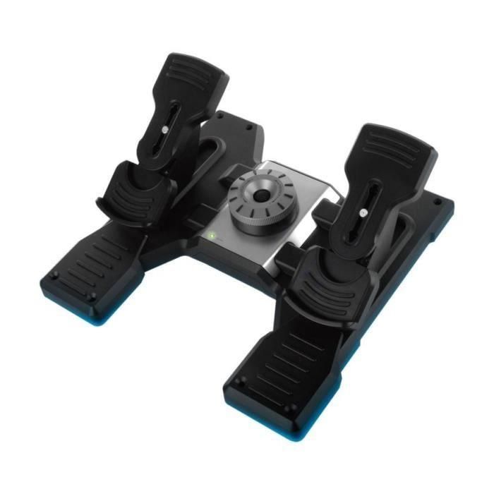 Pedales de timón de vuelo SAITEK BY LOGITECH 1 Pedales de timón de vuelo SAITEK BY LOGITECH 1