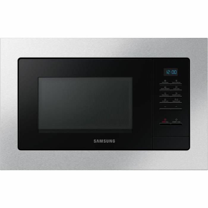 Samsung Microondas Solo 20L con Descongelación Rápida y Multifunción, Plato Giratorio de 25,5 cm Samsung Microondas Solo 20L con Descongelación Rápida y Multifunción, Plato Giratorio de 25,5 cm
