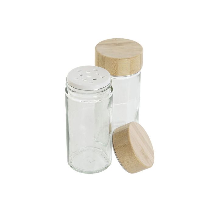Especiero de Bambú DKD Home Decor 32,5 x 6,5 x 6,5 cm 1