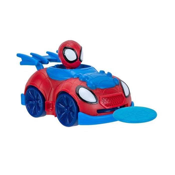 Jazwares Coche Spidey Lanza Discos 10 cm - Modelos Surtidos 4