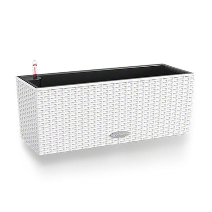 Maceta Lechuza Blanco Negro Polipropileno 5