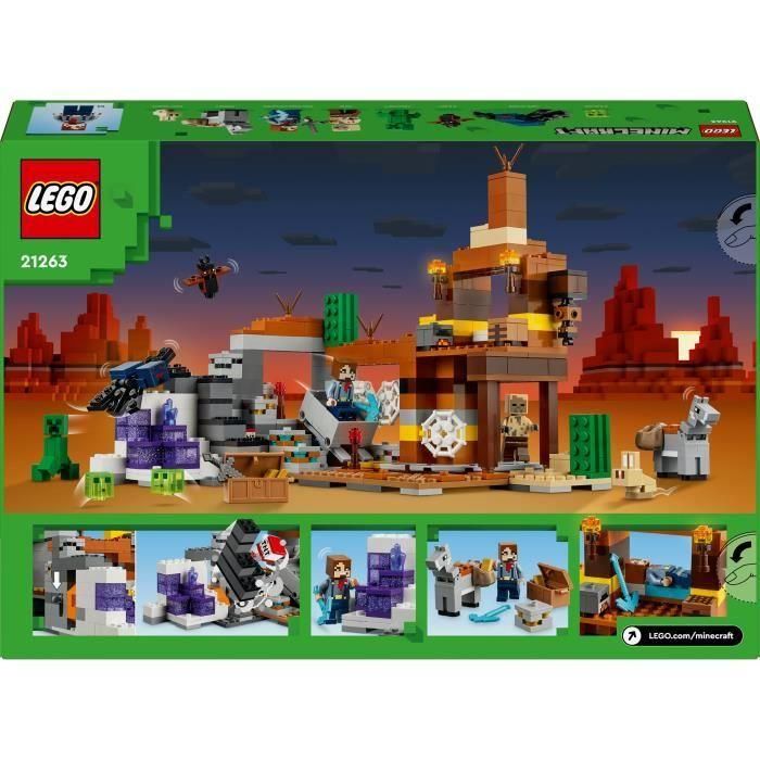 LEGO 21263 Minecraft Mina Badlands - Juguete de Construcción Infantil inspirado en el popular videojuego 5 LEGO 21263 Minecraft Mina Badlands - Juguete de Construcción Infantil inspirado en el popular videojuego 5