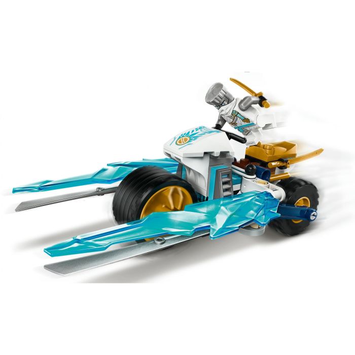 LEGO 71816 NINJAGO Moto de Hielo de Zane - Juguete de Construcción con Minifigura, Espadas Doradas y Cuchillas Desplegables para Niños +7 Años 4 LEGO 71816 NINJAGO Moto de Hielo de Zane - Juguete de Construcción con Minifigura, Espadas Doradas y Cuchillas Desplegables para Niños +7 Años 4