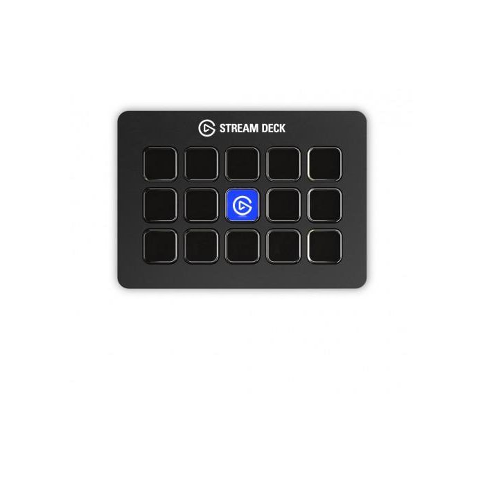 Elgato Stream Deck MK.2 Negro 15 botones LCD programables para streaming