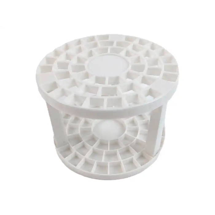 Liderpapel Soporte para Pinceles de Plástico con 46 Agujeros 14,5x14,5x10 cm 2