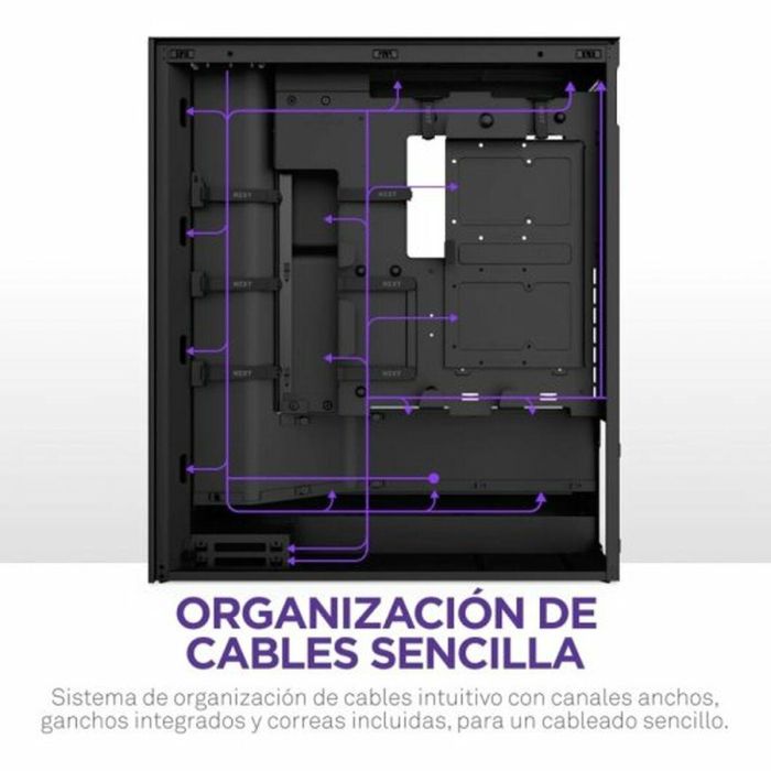 Caja Semitorre ATX NZXT Negro 6