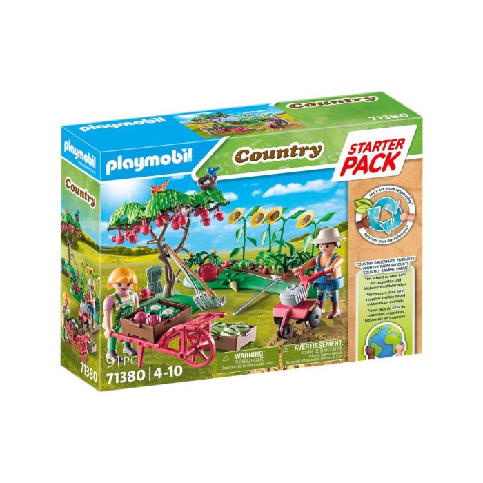 Playmobil Starter Pack Huerto con Figuras y Accesorios de Jardinería para Juego de Rol 1 Playmobil Starter Pack Huerto con Figuras y Accesorios de Jardinería para Juego de Rol 1