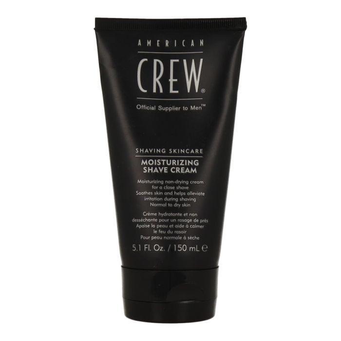 American Crew Hidratante Shave Cream 150 Ml - Fórmula a base de hierbas para barba normal y gruesa