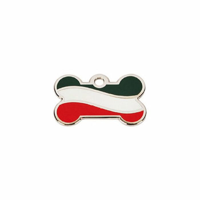 Placa identificativa para collar Imarc Citizen Italia Multicolor Hueso Aluminio 1 Placa identificativa para collar Imarc Citizen Italia Multicolor Hueso Aluminio 1