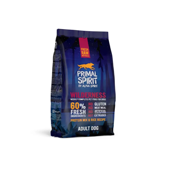 Alpha Spirit Spirit Canine Primal 60% Wilderness 1 kg