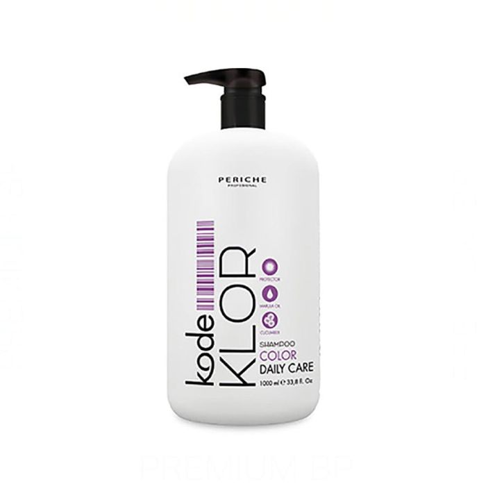 Periche Champú Klor Cabellos Teñidos o Decolorados con Fotoprotección, Aceite de Macadamia y Marula 500ml