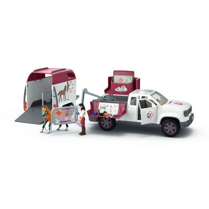 Set veterinario móvil con remolque, SCHLEICH 42704 Horse Club 1 Set veterinario móvil con remolque, SCHLEICH 42704 Horse Club 1
