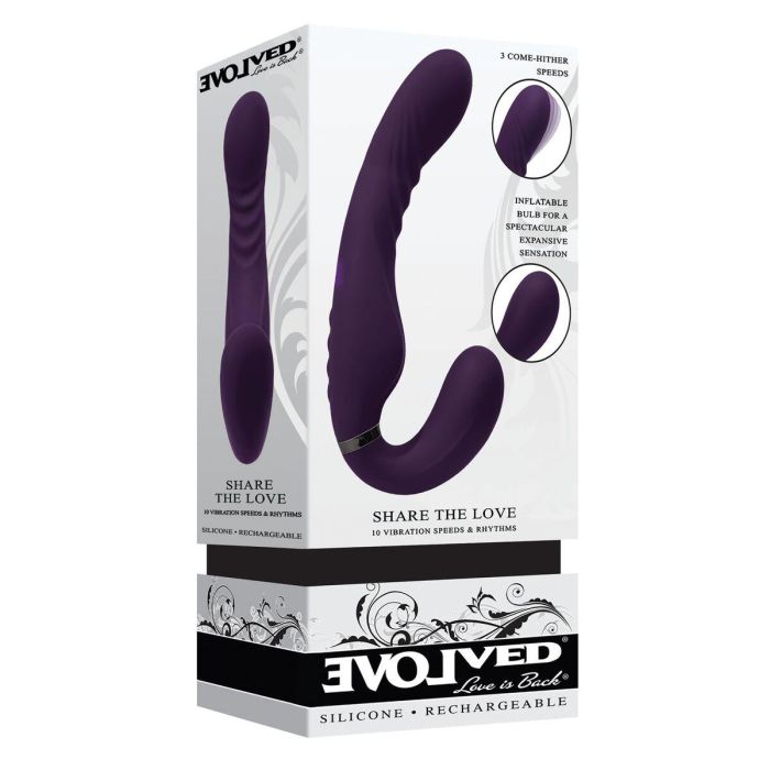 Vibrador Punto G Evolved Morado 5 Vibrador Punto G Evolved Morado 5