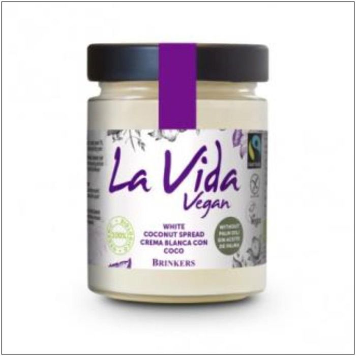 LA VIDA VEGAN Crema Blanca con Coco Bio Vegan 270g