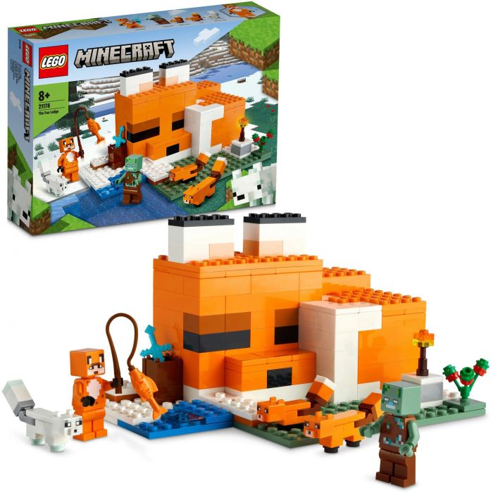 LEGO Minecraft El Refugio-Zorro - Juego de Construcción 193 Piezas para Niños de 8+ Años 15