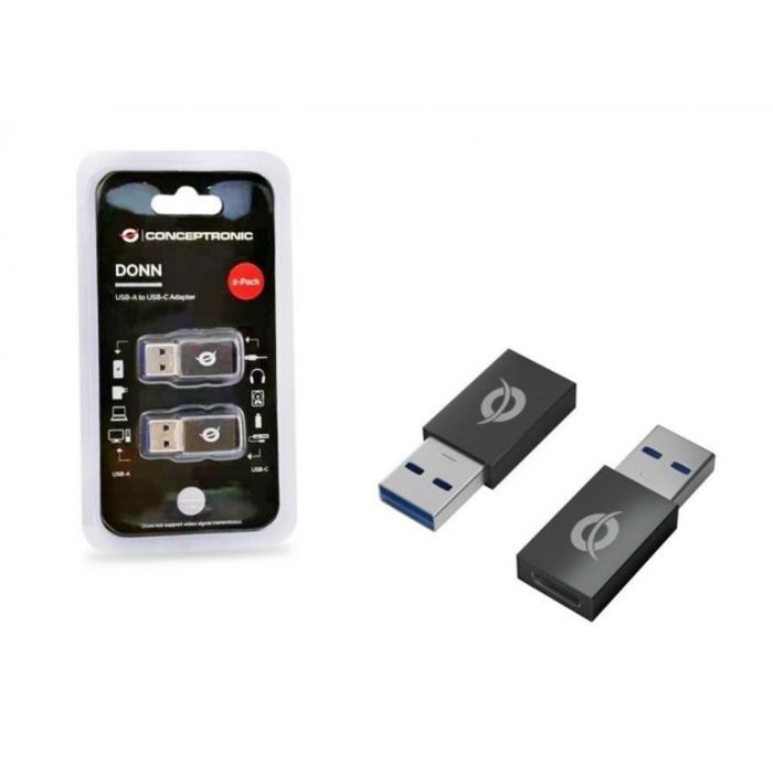 Conceptronic Kit Adaptadores USB 3.0 a USB-C, Sincronización y Carga Rápida, Gris 1 Conceptronic Kit Adaptadores USB 3.0 a USB-C, Sincronización y Carga Rápida, Gris 1