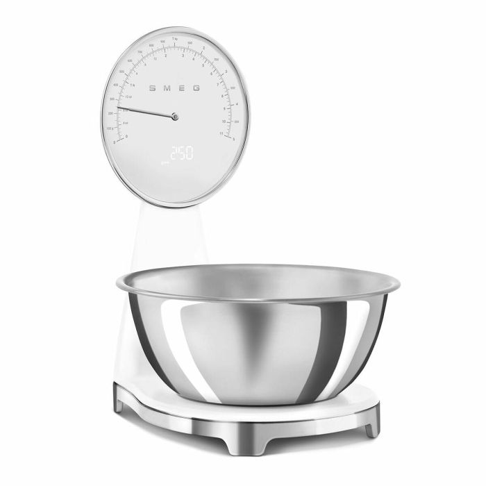 Báscula de Cocina Smeg KSF01WHWW Blanco 5 kg 2