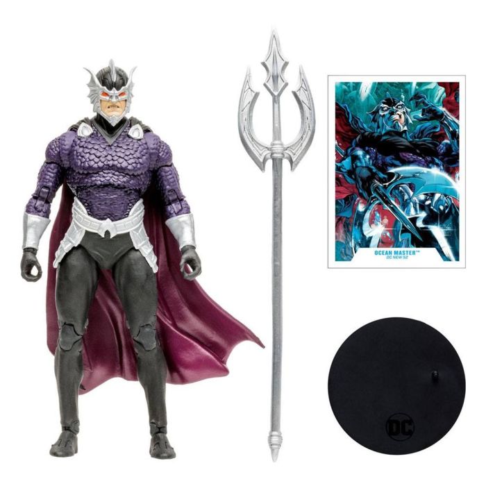 Mcfarlane Toys DC Comics Multiverse Figura Ocean Master 18 cm articulable con base y complementos 2