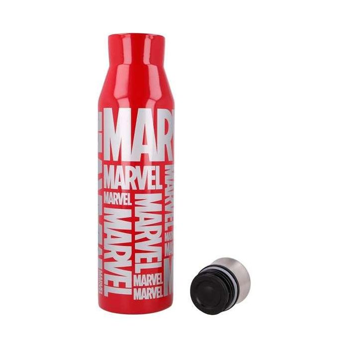 Marvel Botella Termo de Acero Inoxidable de Doble Pared 580 ml con Tapa Antigoteo y Junta de Silicona para Niños a partir de 8 Años 3 Marvel Botella Termo de Acero Inoxidable de Doble Pared 580 ml con Tapa Antigoteo y Junta de Silicona para Niños a partir de 8 Años 3