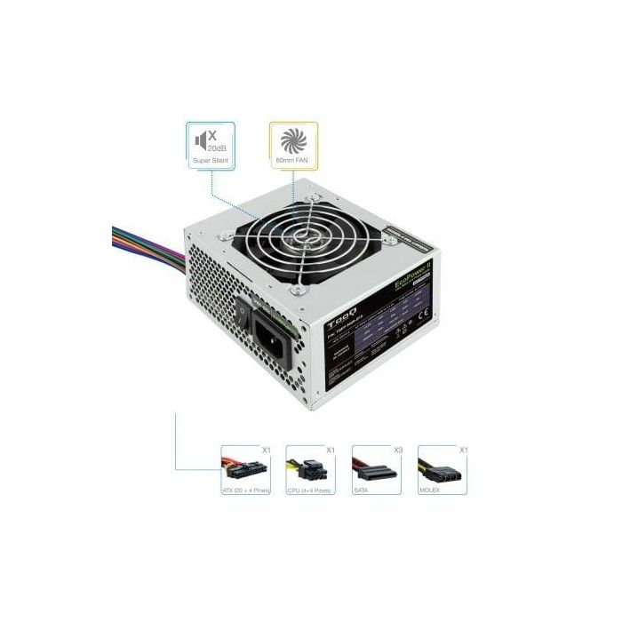 TOOQ FUENTE ALIMENTACION SFX MATX TQEP-500S-SFX 500W 1 TOOQ FUENTE ALIMENTACION SFX MATX TQEP-500S-SFX 500W 1