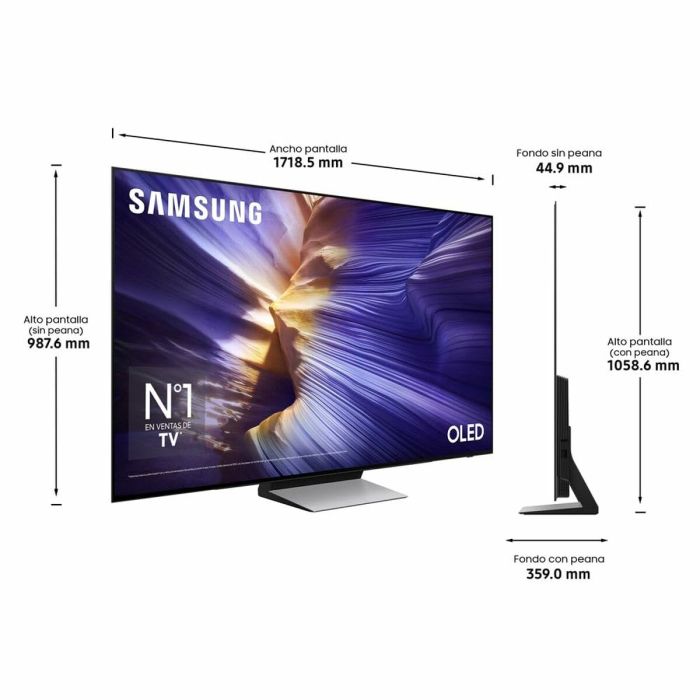 Smart TV Samsung 77 TQ77S90F 77" 4K Ultra HD HDR OLED 1 Smart TV Samsung 77 TQ77S90F 77" 4K Ultra HD HDR OLED 1