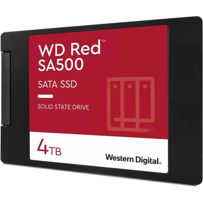 Western Digital Red WDS400T2R0A 4 TB 2.5" SATA III 3D NAND SSD para NAS 1 Western Digital Red WDS400T2R0A 4 TB 2.5" SATA III 3D NAND SSD para NAS 1