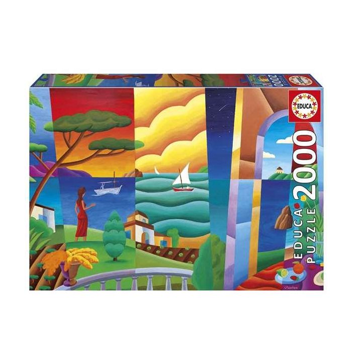 Educa Puzzle 2000 piezas Penélope Espera 1 Educa Puzzle 2000 piezas Penélope Espera 1