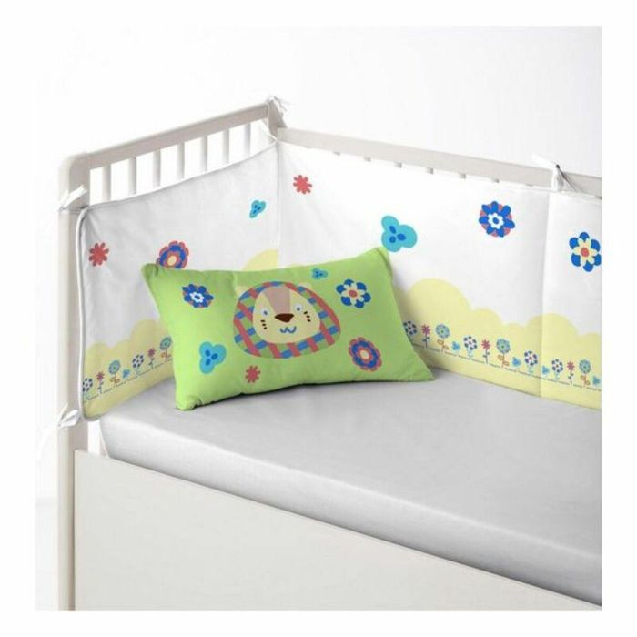 Protector de Cuna Cool Kids Funny Lion (60 x 60 x 60 + 40 cm) 1