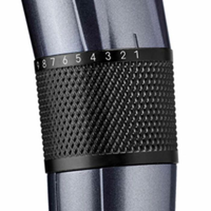 Babyliss Cortapelos E976E Titanium con Cuchillas Metálicas de Acero Inoxidable, Ajuste de Longitud de 0,5mm a 25mm, 60 min Inalámbrico 12
