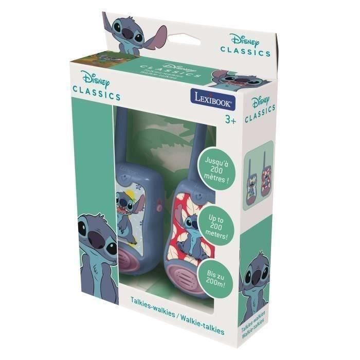 Lexibook Tw12D Walkie Talkies Disney Stitch con 200 m de Alcance para Niños +3 Años 3 Lexibook Tw12D Walkie Talkies Disney Stitch con 200 m de Alcance para Niños +3 Años 3