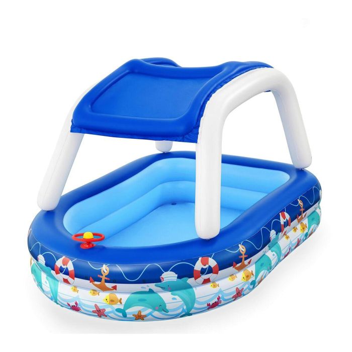 Bestway Piscina Hinchable Infantil Techo Desmontable Barco con Volante 213x155x132 cm +3 Años Jardin 54370 14 Bestway Piscina Hinchable Infantil Techo Desmontable Barco con Volante 213x155x132 cm +3 Años Jardin 54370 14