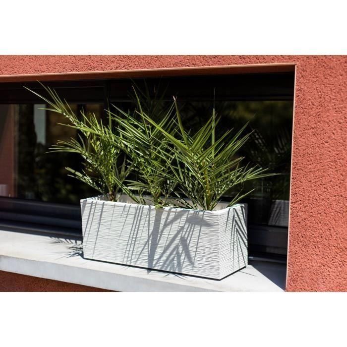 EDA PLASTIQUE Balconniere Graphit Up - 25 L - 59 x 19.5 x 22.8 cm - Blanco encalado 5 EDA PLASTIQUE Balconniere Graphit Up - 25 L - 59 x 19.5 x 22.8 cm - Blanco encalado 5