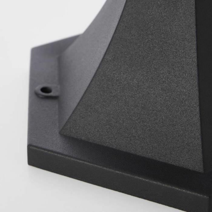 Brilliant BRI4004353349393 Borne Exterior Carleen Negro E27 Max 60W (Bombilla no incluida) 1