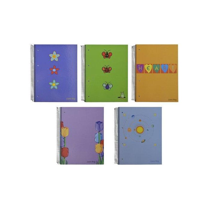 Bloc A/4 160 Hojas Laura Roig 5 Modelos H/N