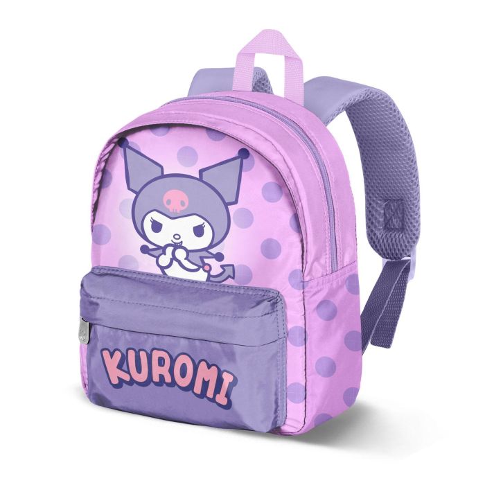 Mochila Preescolar Joy Sweet Sanrio Kuromi Lila