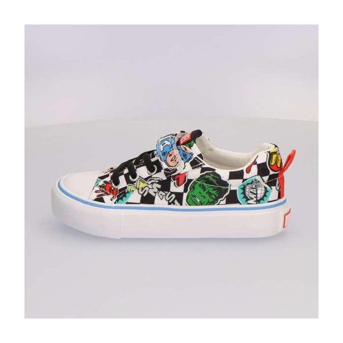 Cerdá Zapatilla Loneta Vulcanizado Marvel T031 Negro Talla 31 3