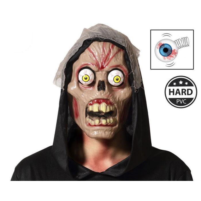 Máscara Halloween Monstruo Ojos Saltones