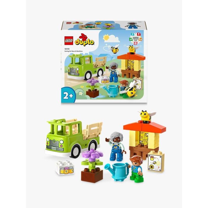 LEGO Duplo 10419 Cuidado de Abejas y Colmenas - Set de Construcción de Aprendizaje con Abejas, Colmena y Camión para Niños +2 años 2